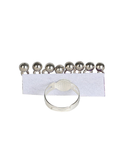 Kutchi work adjustable ring - Kalakari