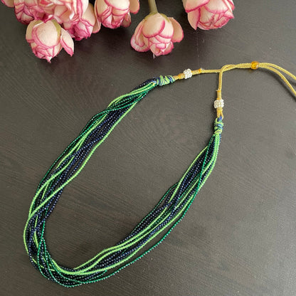 Layered hydrobeads necklace - Kalakari