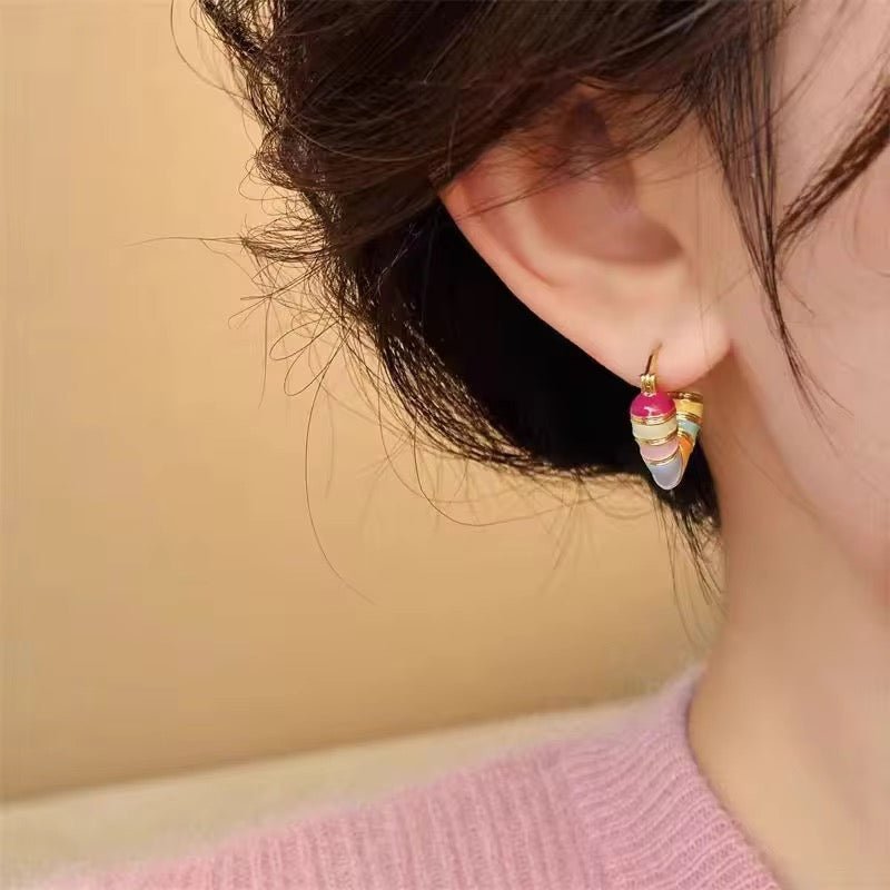 Lil love Hoops – Dainty Heart - Shaped Hoop Earrings for Women - Kalakari