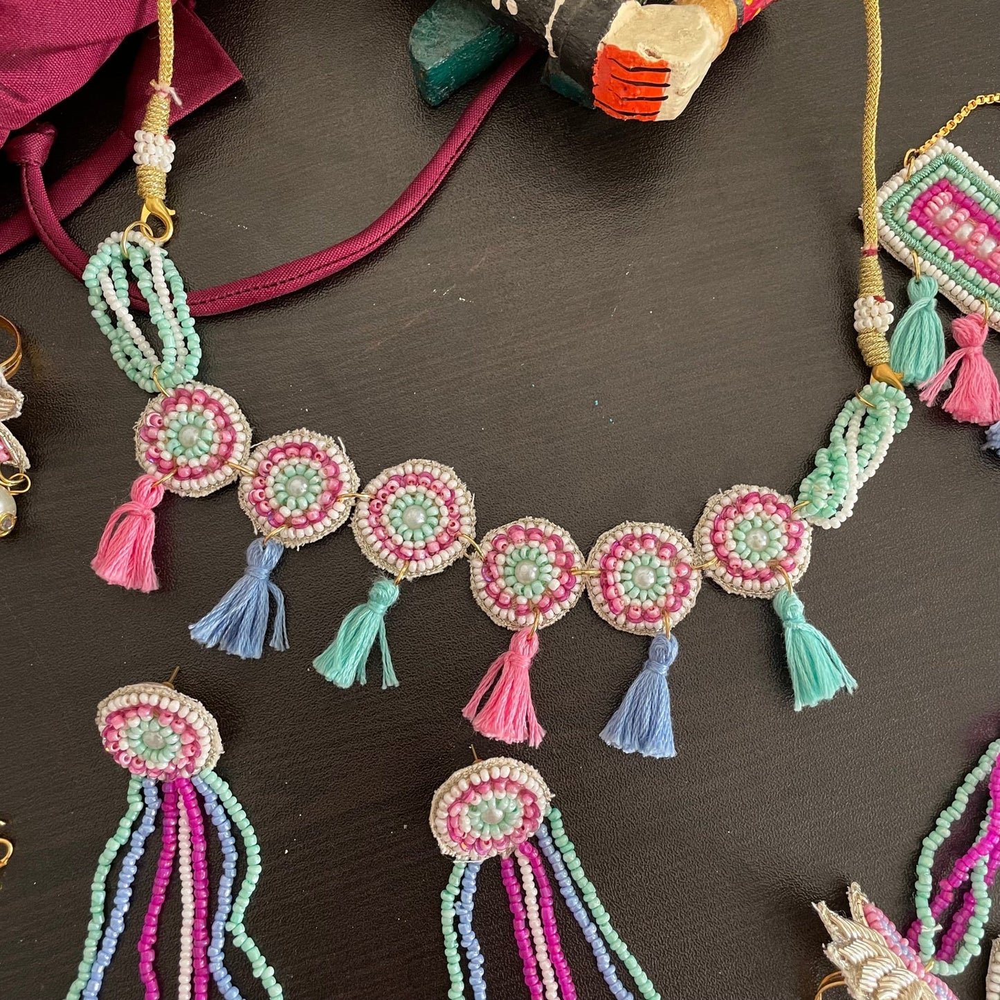 Lotus mehendi/haldi special set - Kalakari
