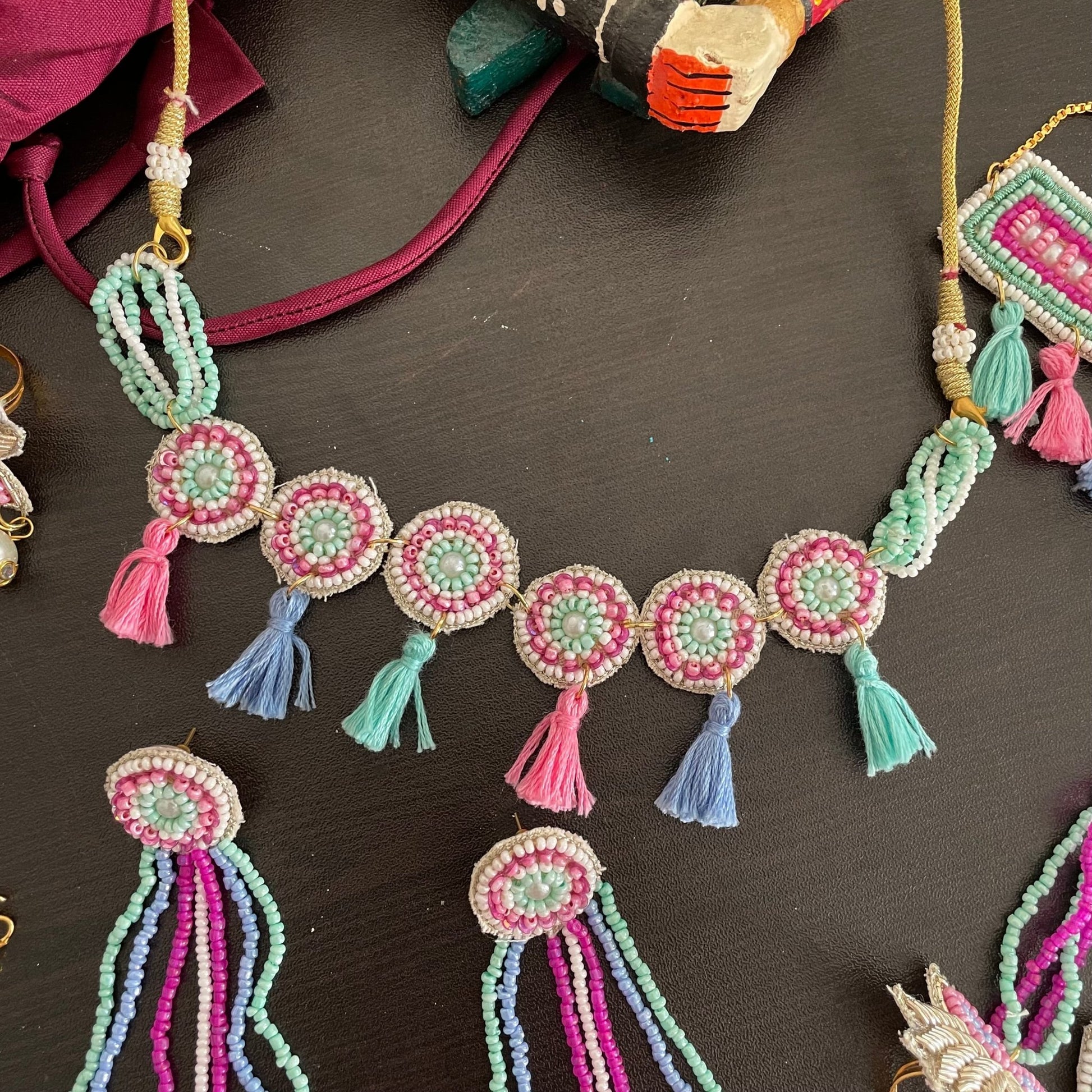 Lotus mehendi/haldi special set - Kalakari