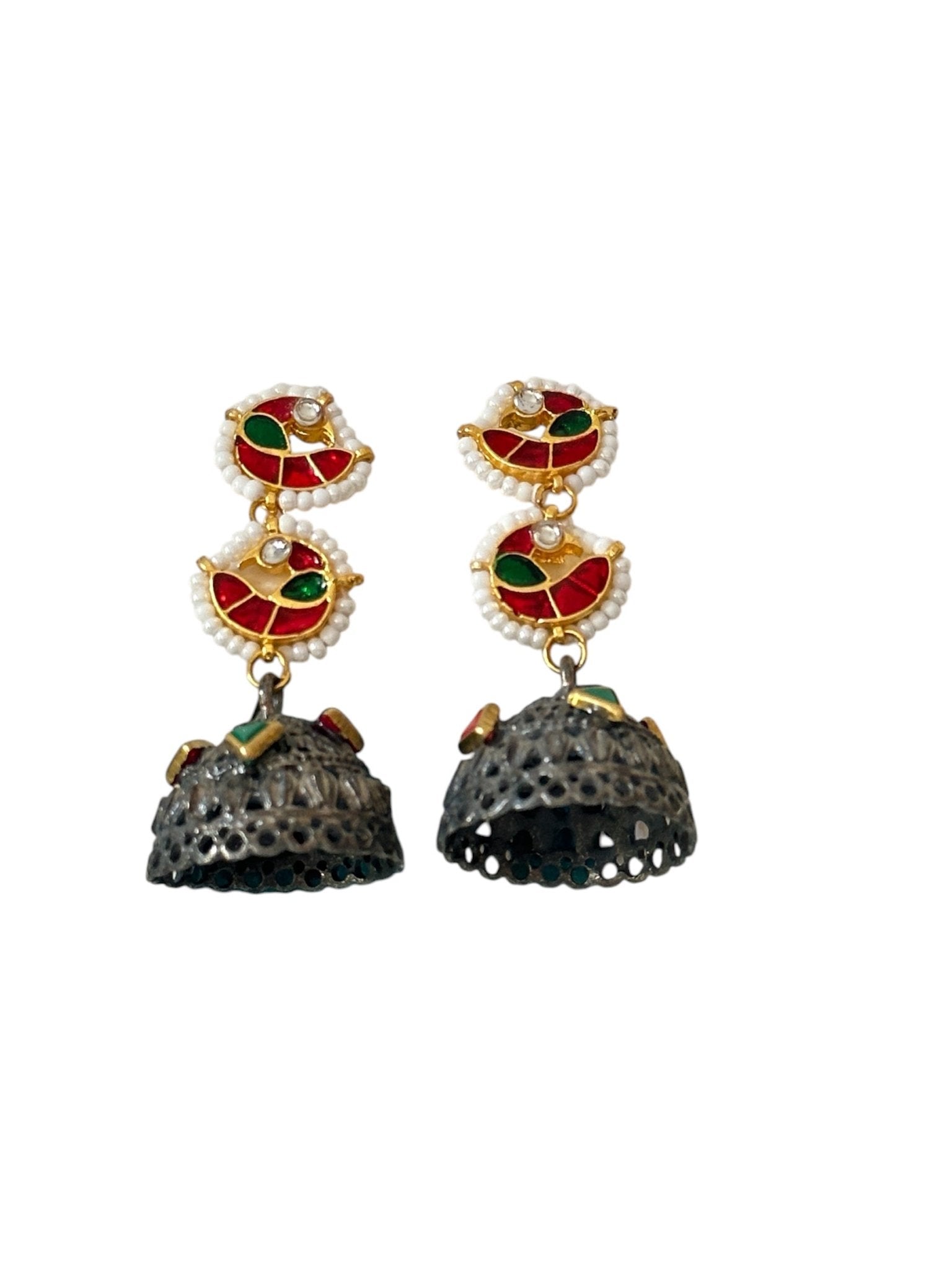 Mayur jhumka - Kalakari