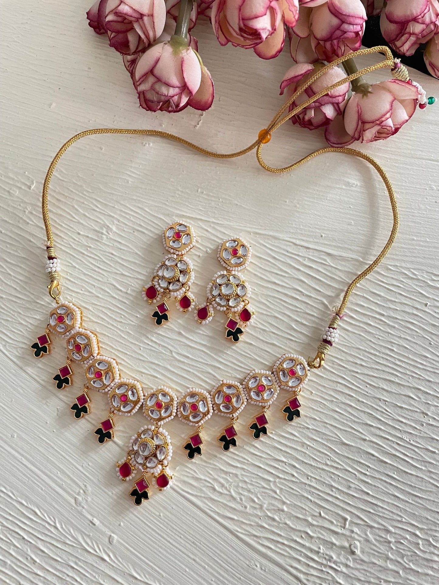 Meera necklace set - Kalakari