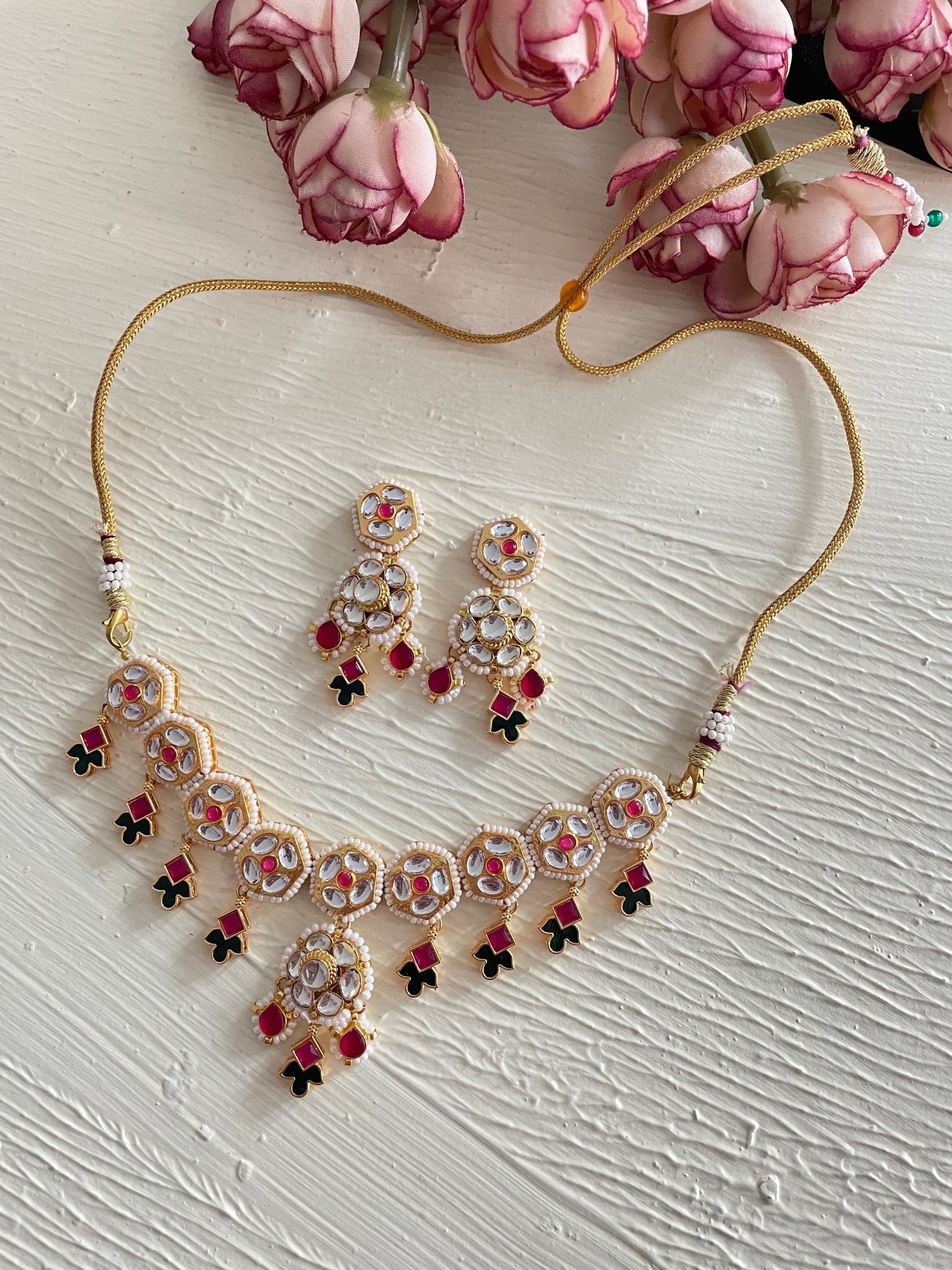 Meera necklace set - Kalakari