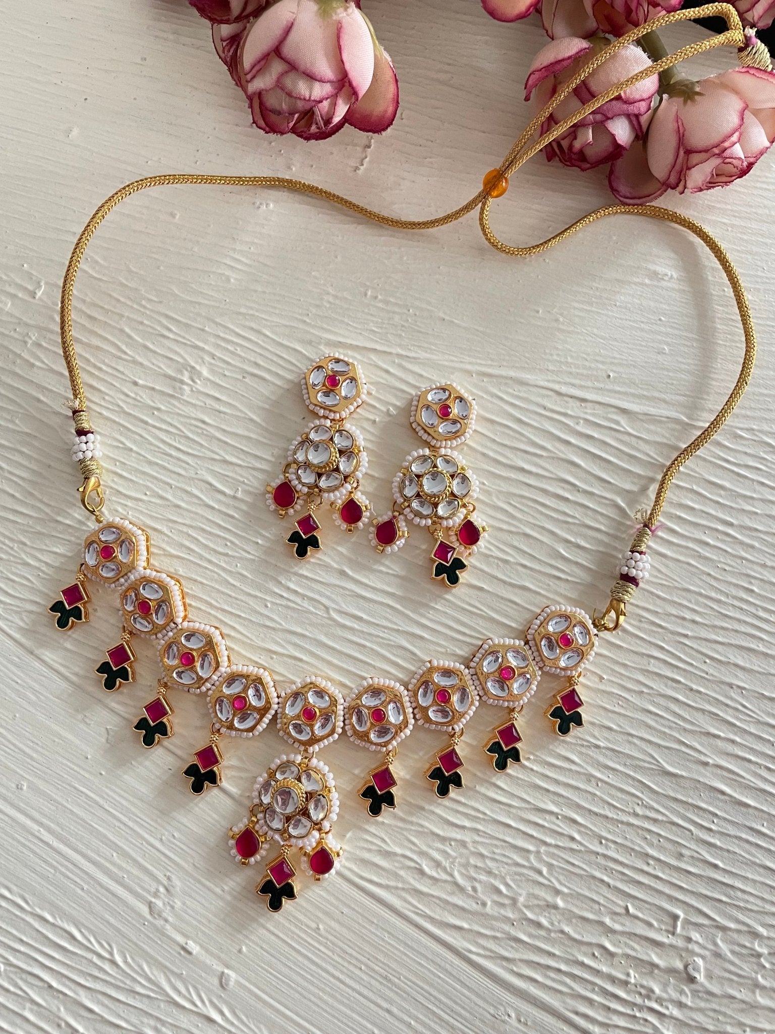 Meera necklace set - Kalakari