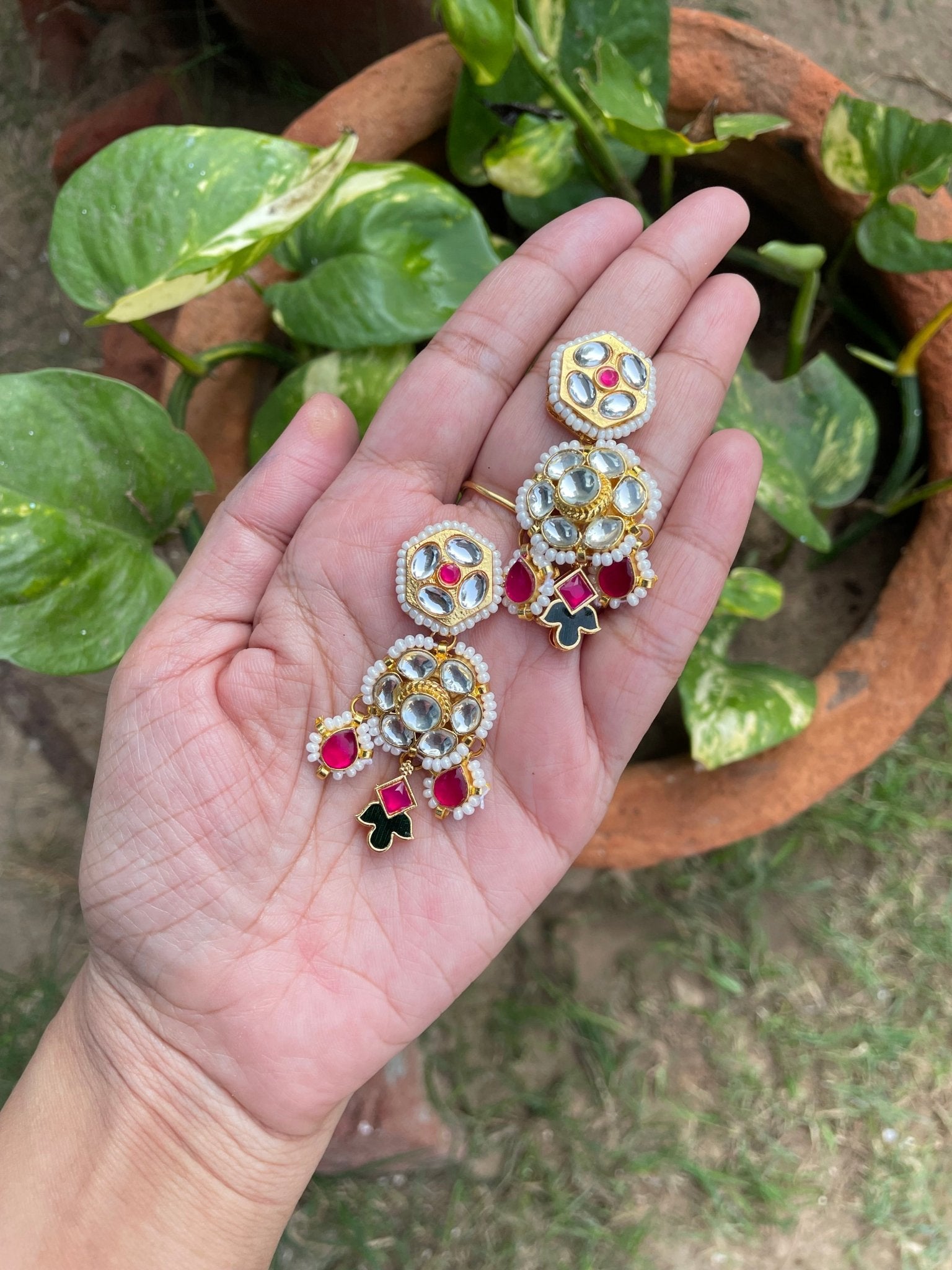 Meera necklace set - Kalakari