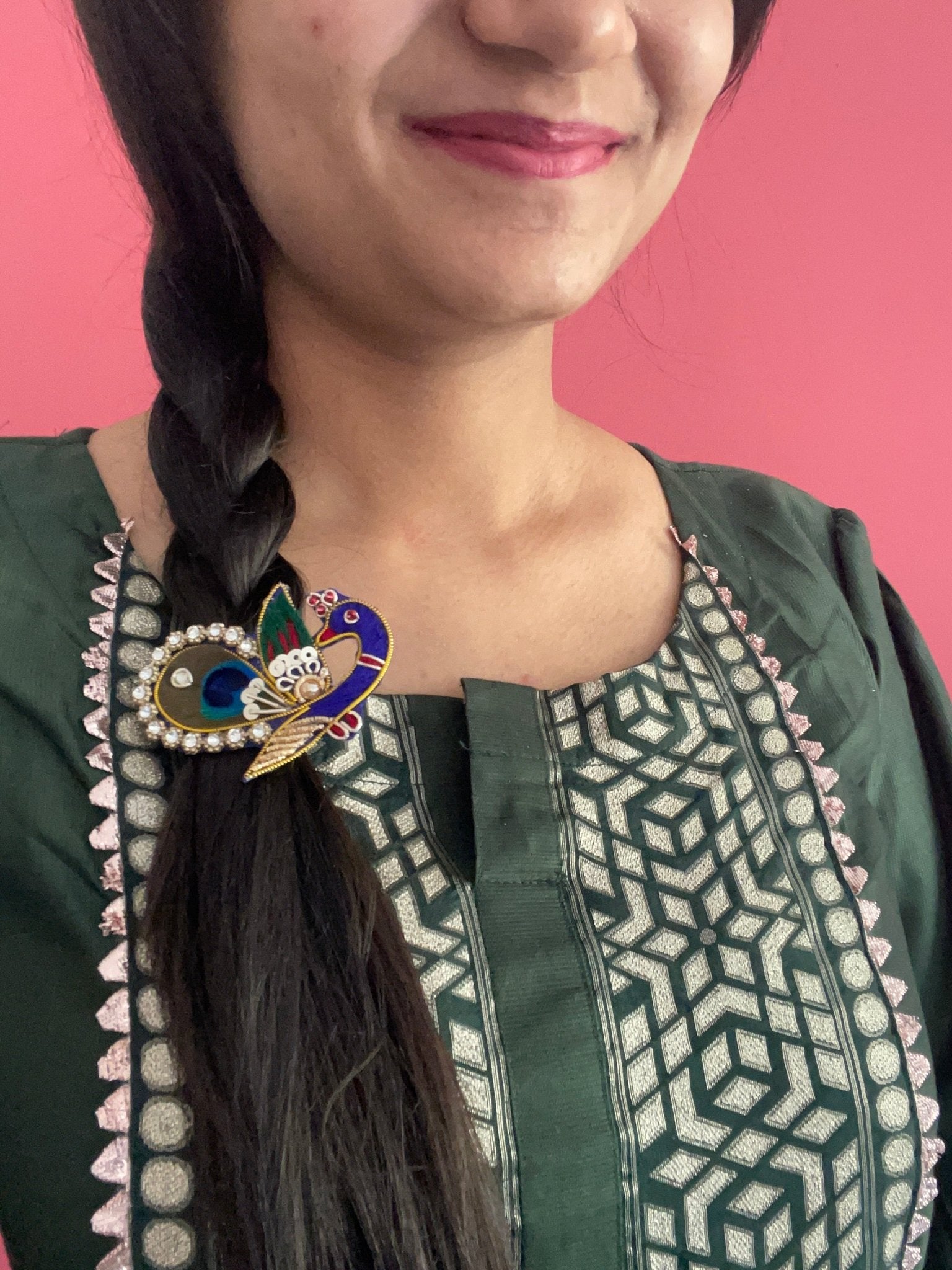 Morni hair clip - Kalakari