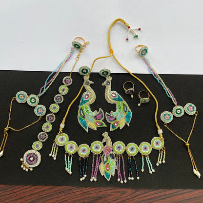 Morni necklace set - Kalakari