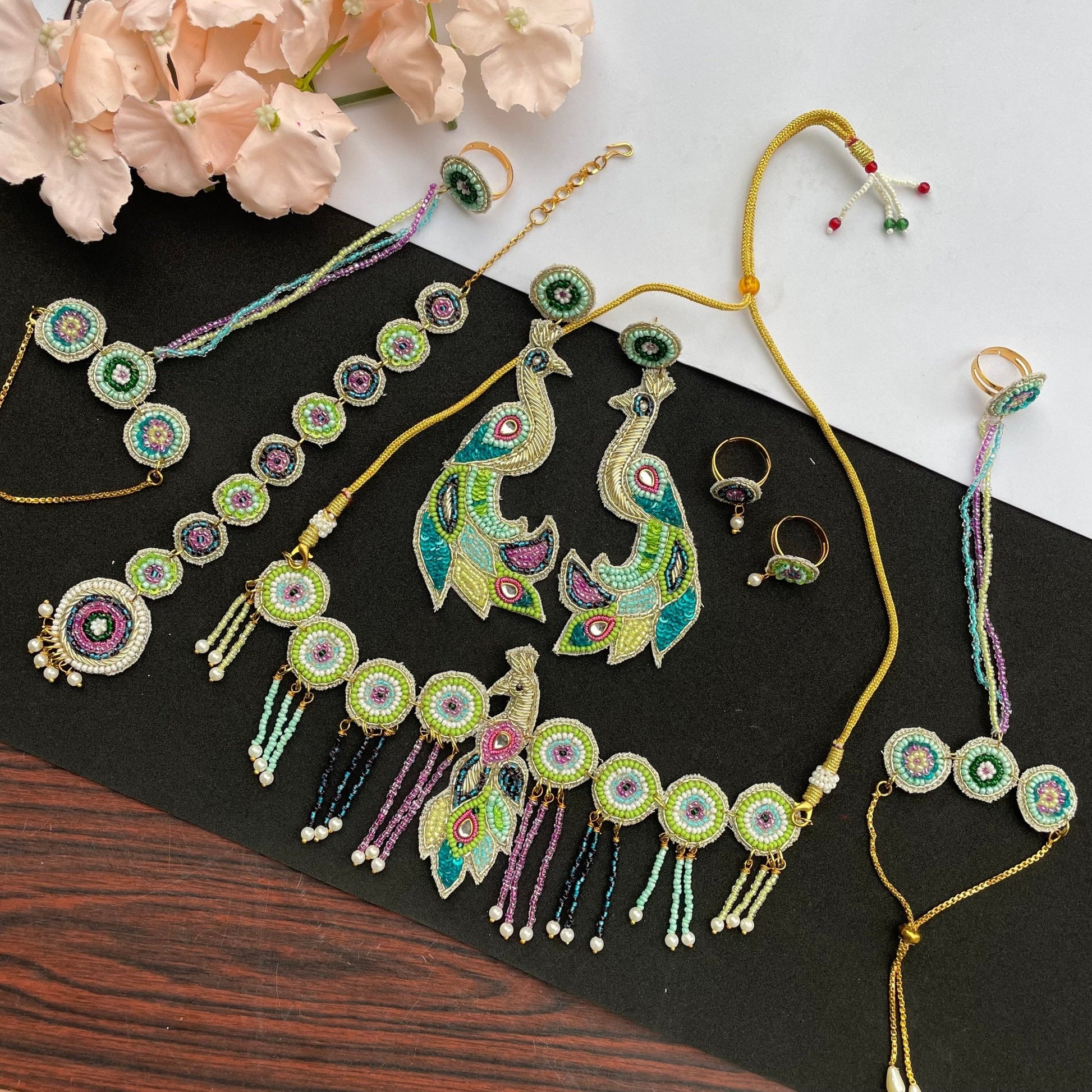 Morni necklace set - Kalakari