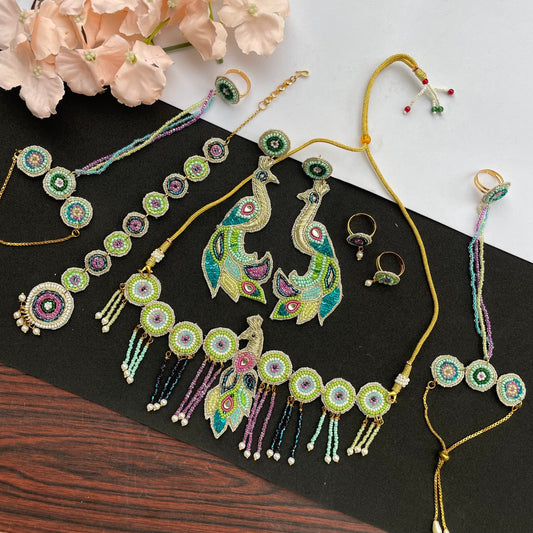 Morni necklace set - Kalakari