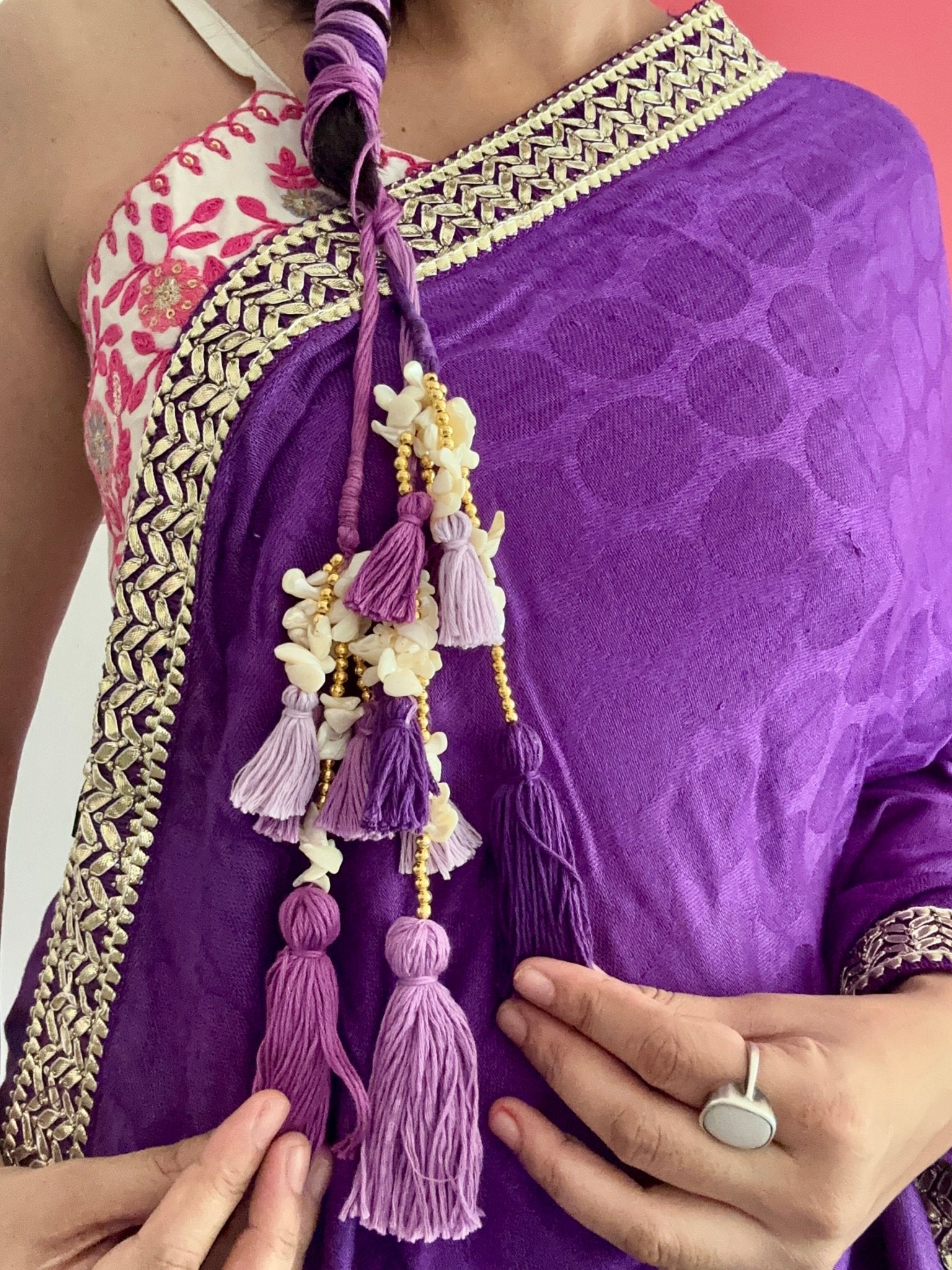 Mother of pearls parandi - Kalakari