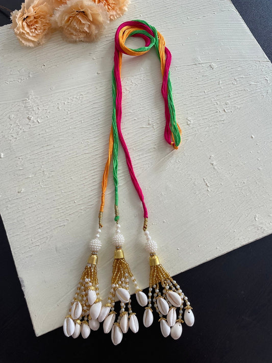 Multicolored Shell parandi - Kalakari