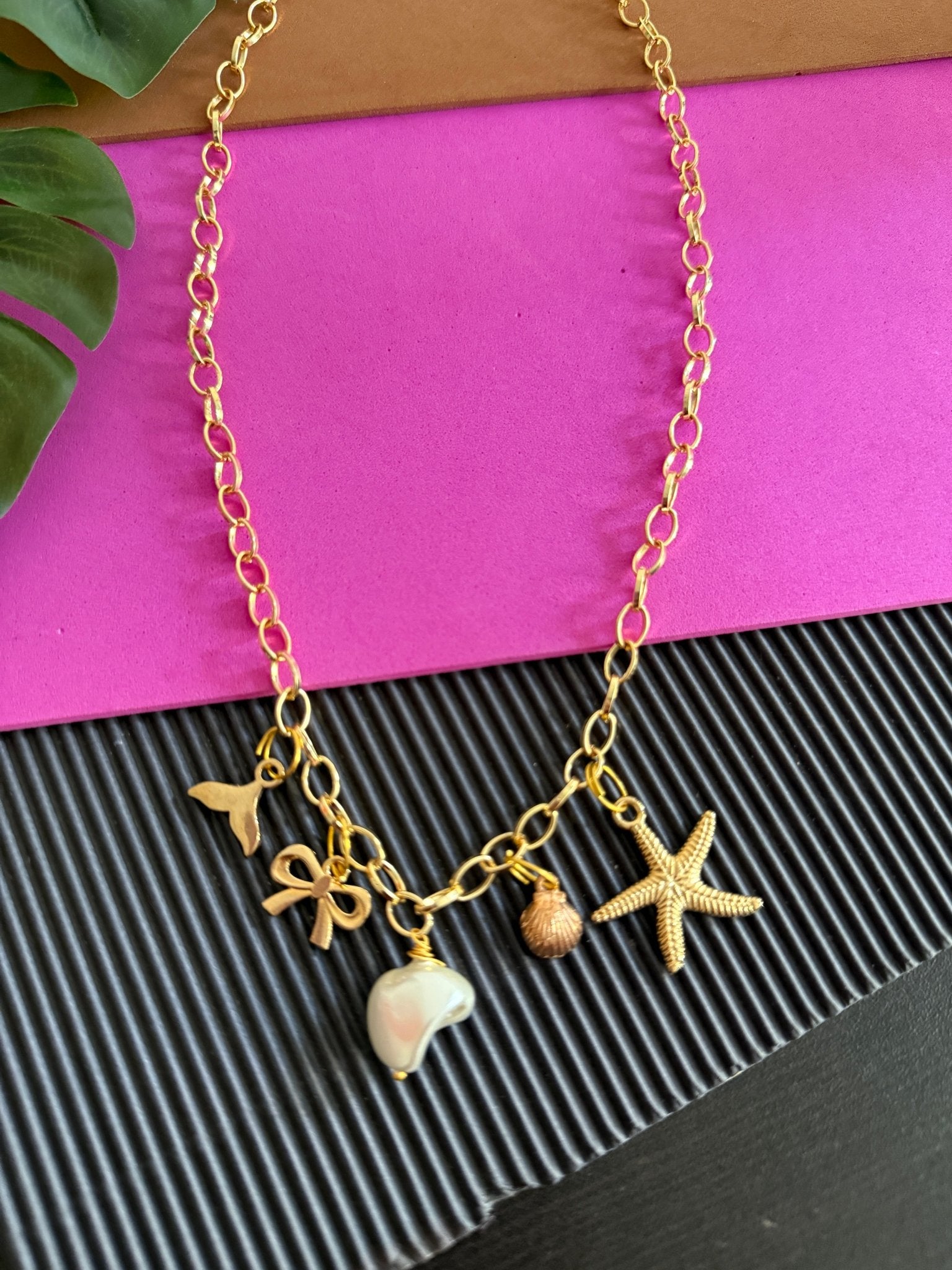 Ocean charms necklace - Kalakari