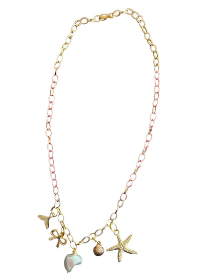 Ocean charms necklace - Kalakari