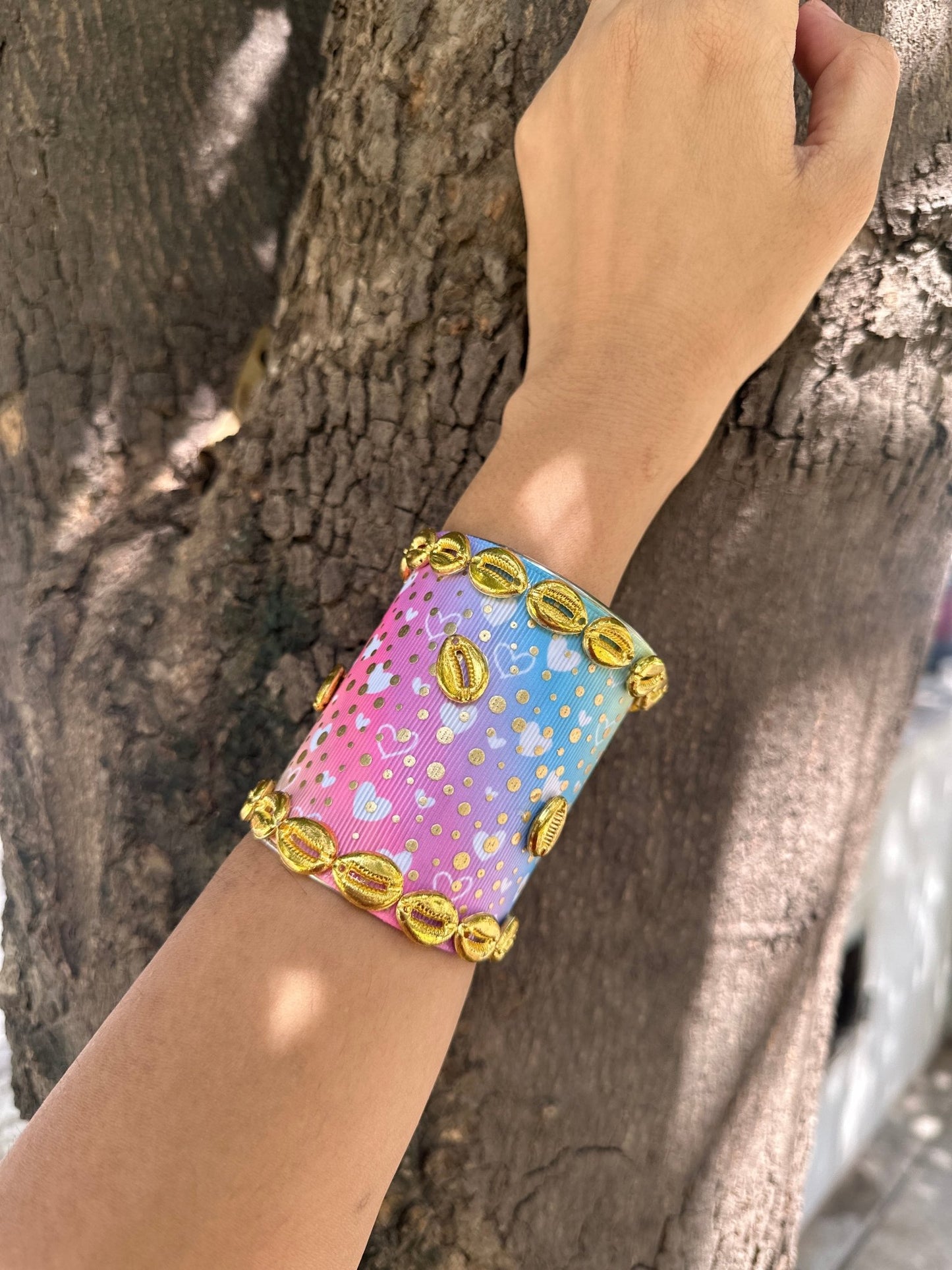 Pastel saga adjustable bracelet - Kalakari