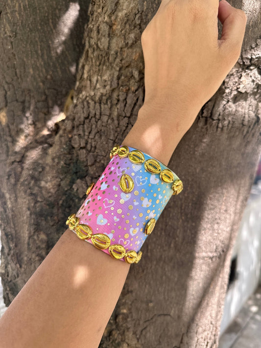Pastel saga adjustable bracelet - Kalakari