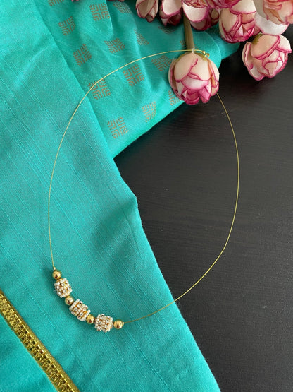 Pearl invisible necklace - Kalakari