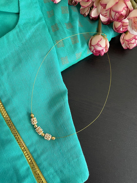 Pearl invisible necklace - Kalakari