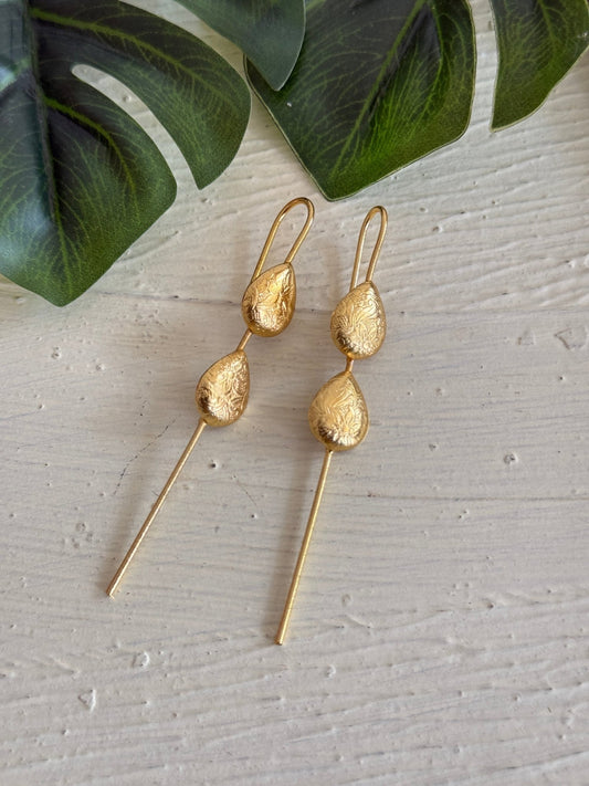 Pearldrop earcuff - Kalakari