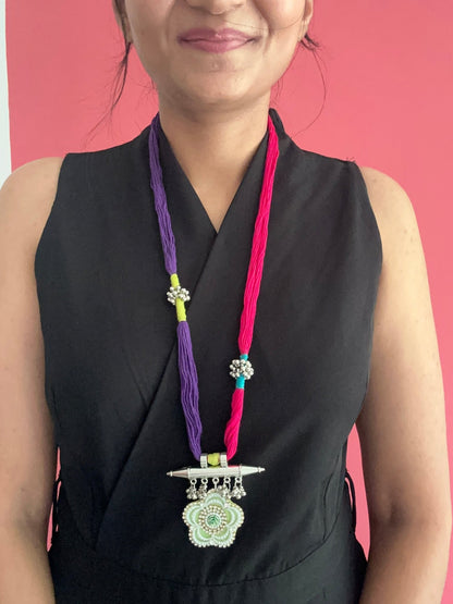 Phulkari necklace - Kalakari