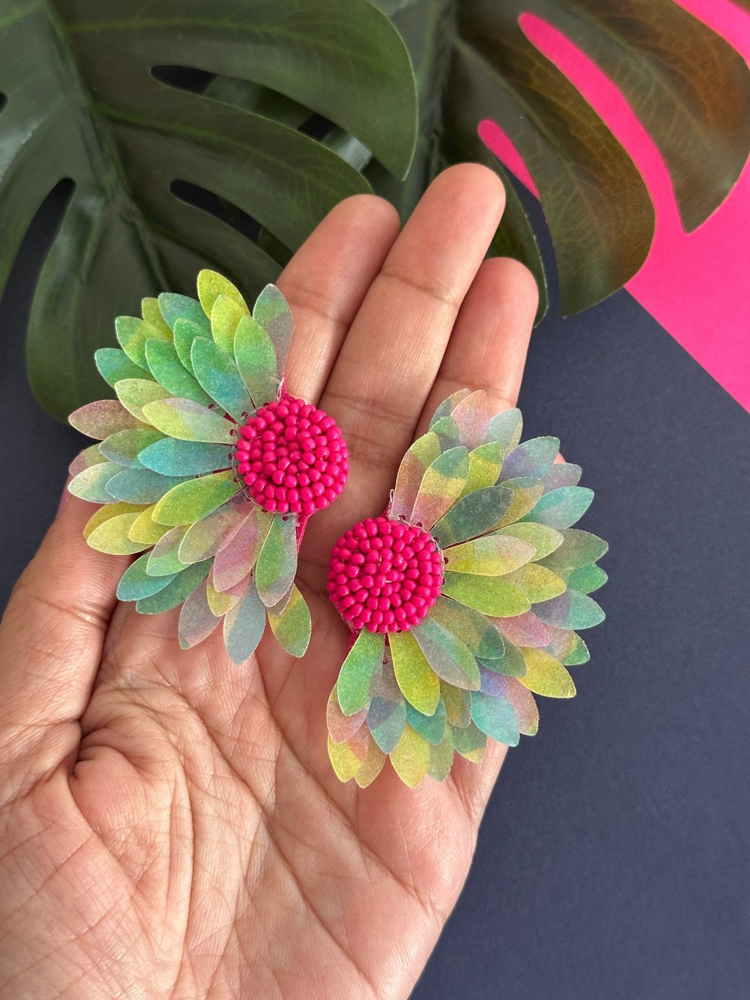 Pushp earrings - Kalakari