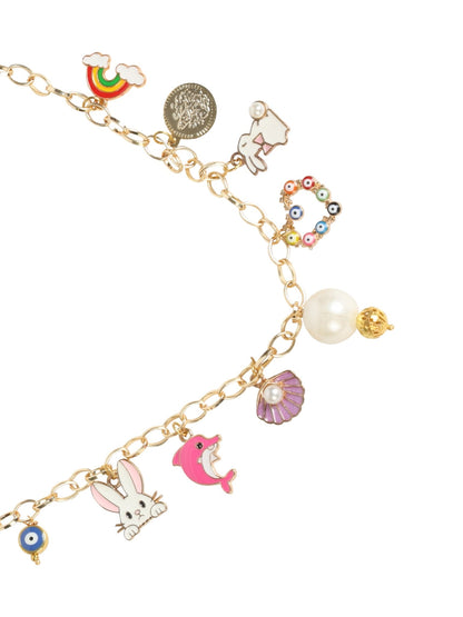 Quirky charms necklace - Kalakari