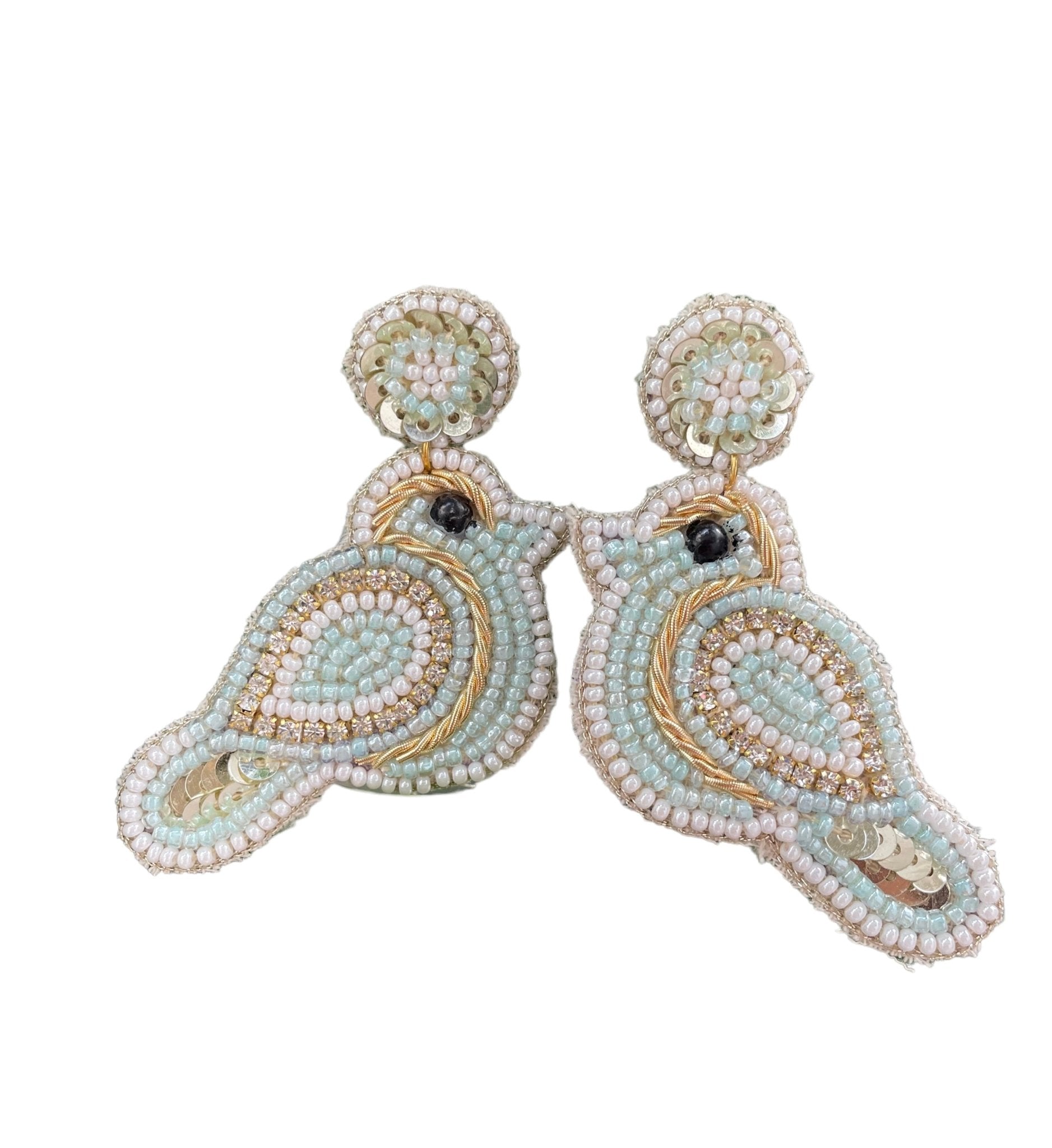 Quirky chidiya earrings - Kalakari