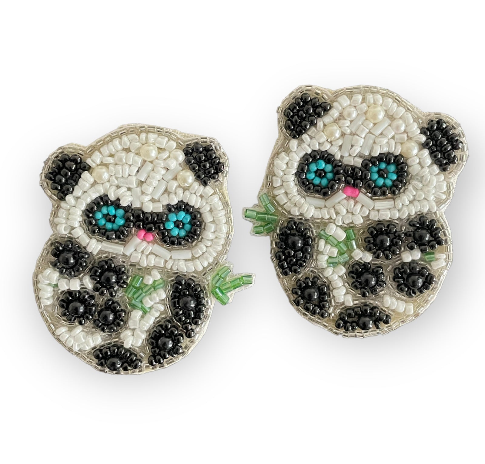 Quirky panda earrings - Kalakari