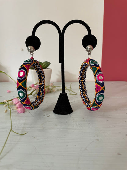 Rabari earrings - Kalakari