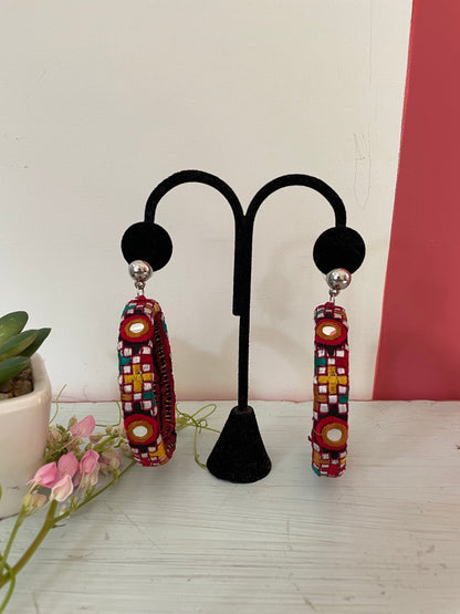 Rabari earrings - Kalakari
