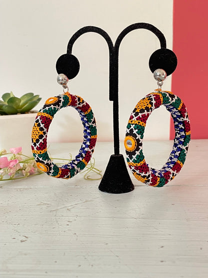 Rabari earrings and bangles - Kalakari