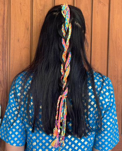 Rangrez hair braids - Kalakari