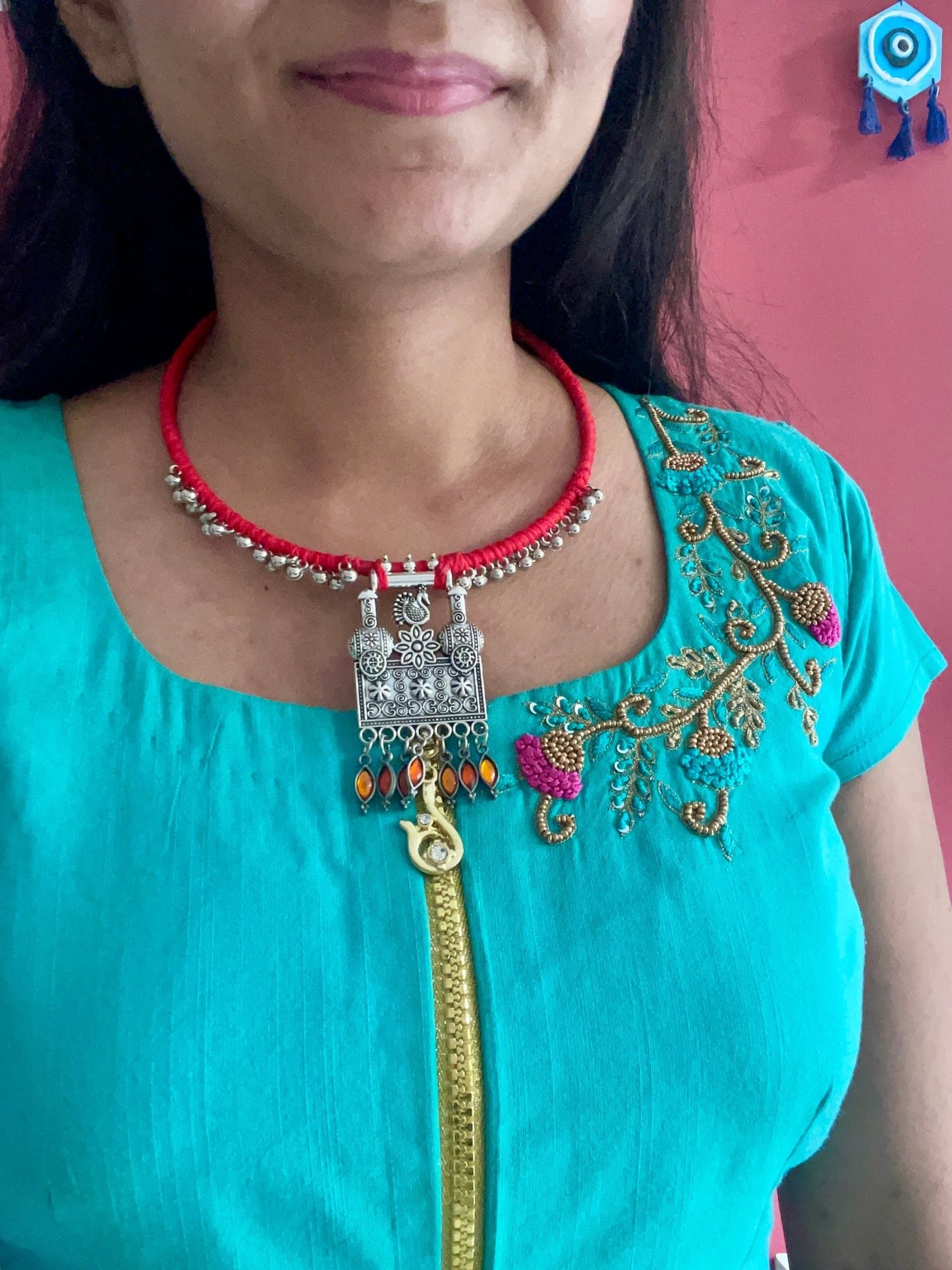 Ravishing red combo - Kalakari