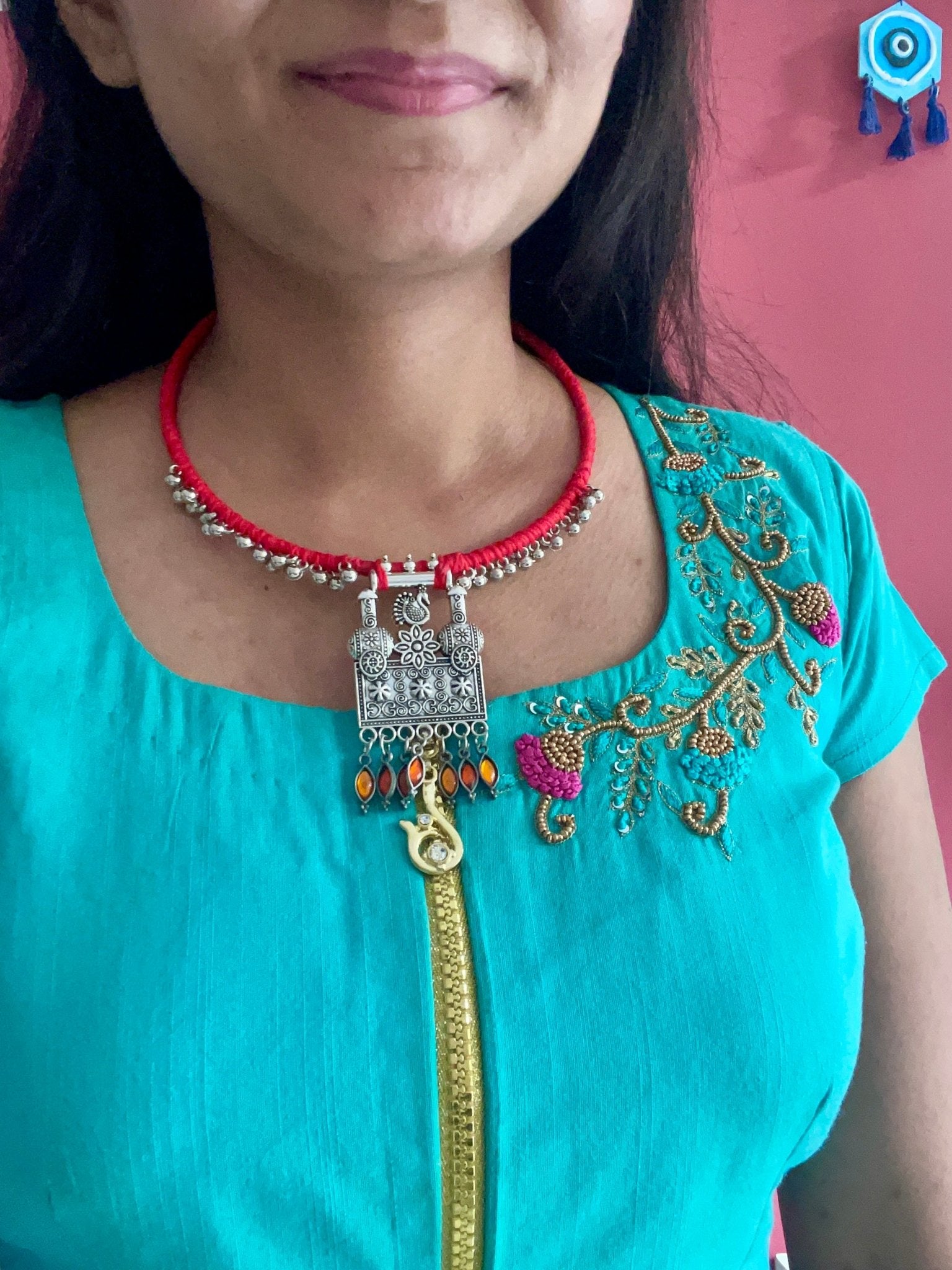 Ravishing red combo - Kalakari