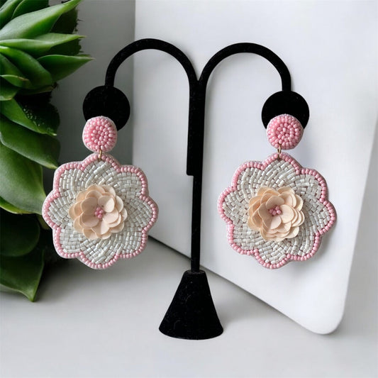 Rosette earrings - Kalakari