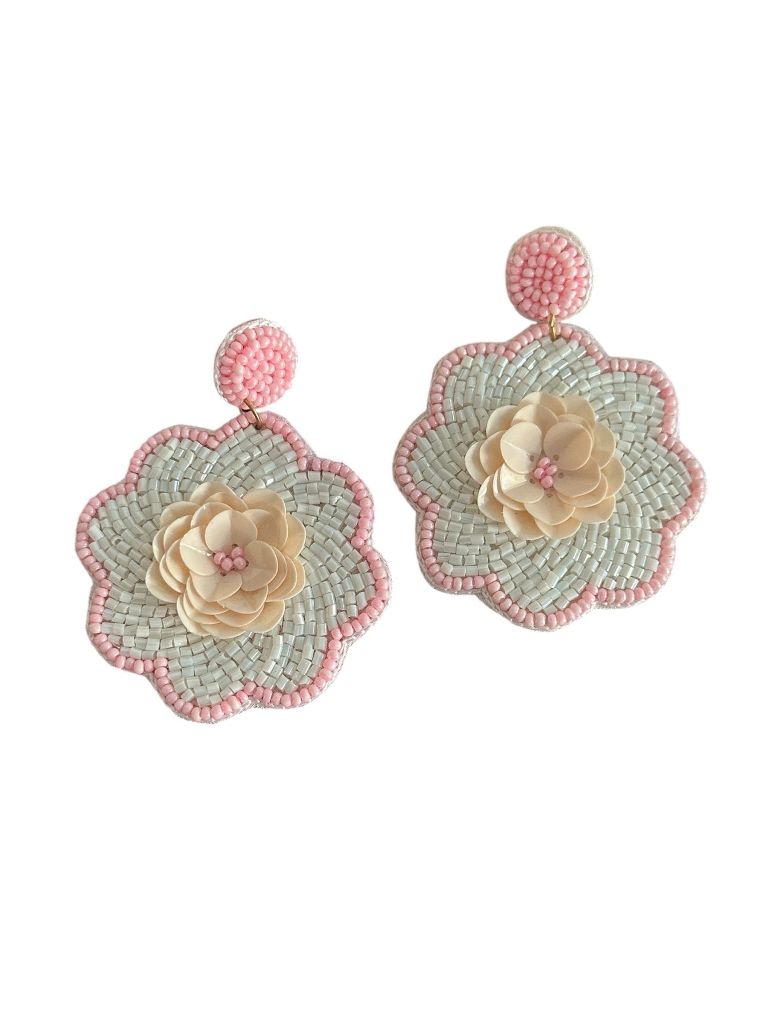 Rosette earrings - Kalakari