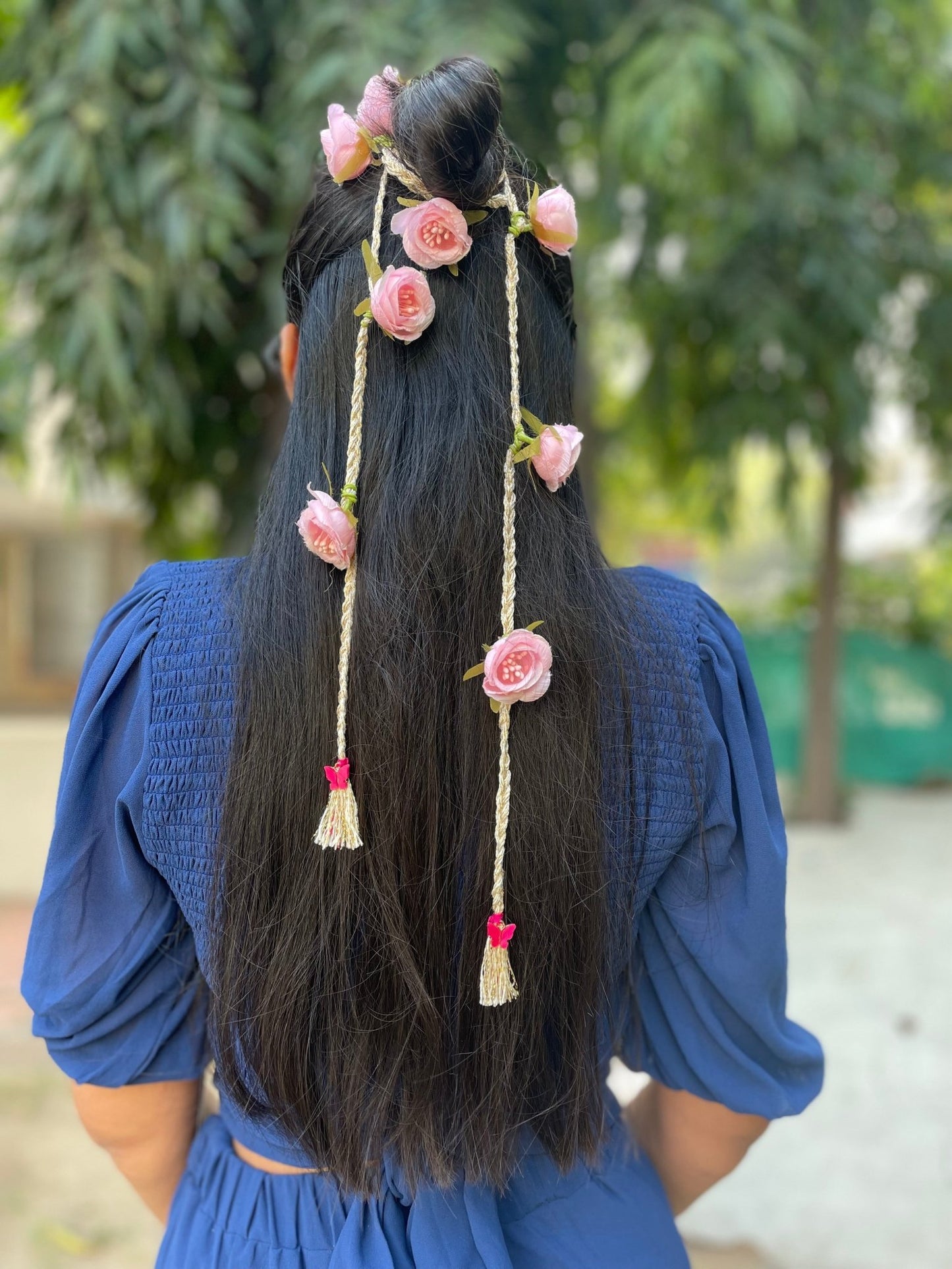 Rosette hairbraid - Kalakari