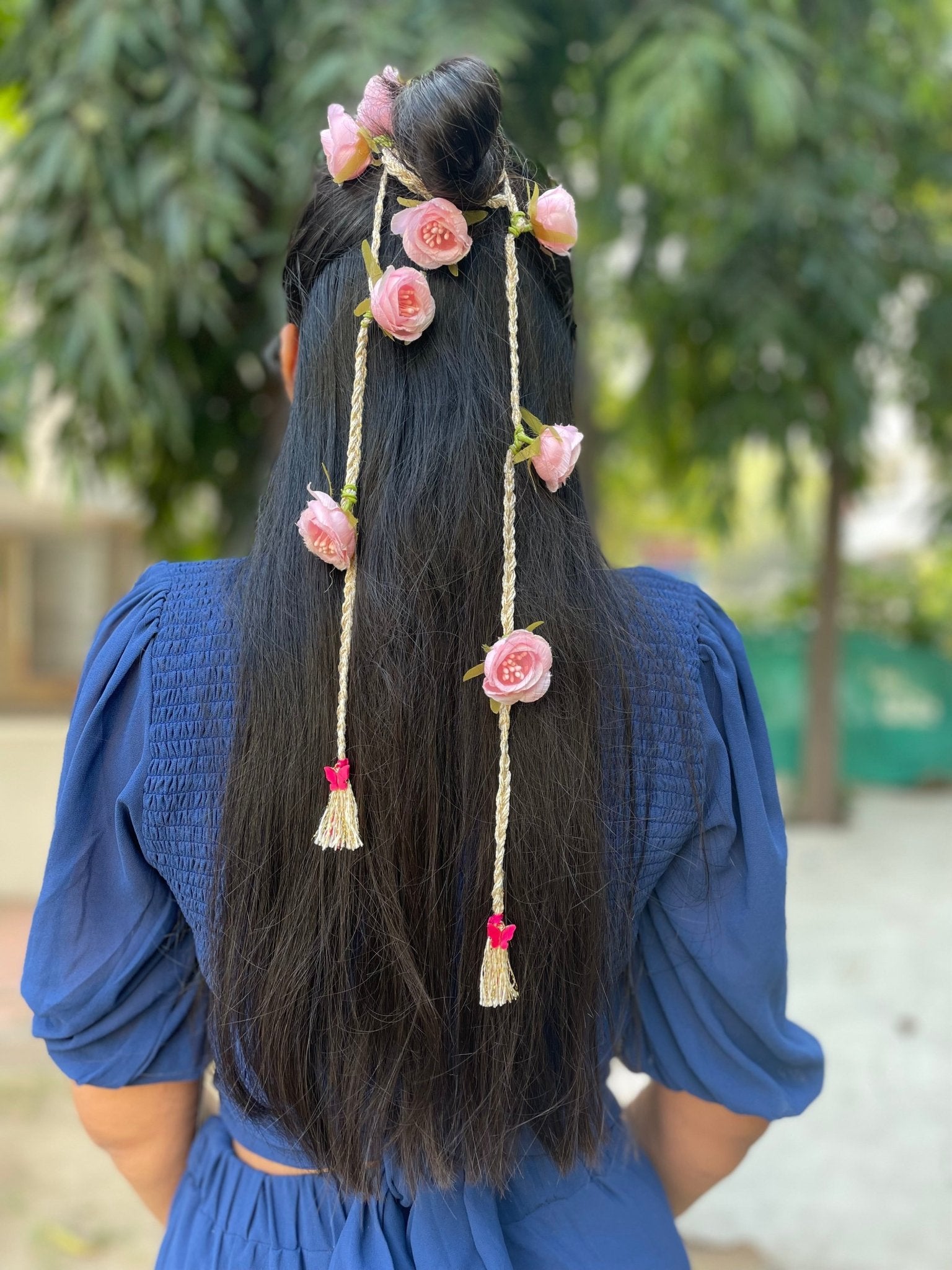 Rosette hairbraid - Kalakari