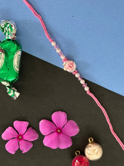 Rosette rakhi - Kalakari
