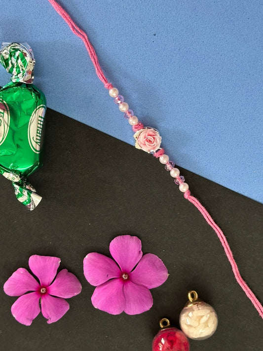 Rosette rakhi - Kalakari
