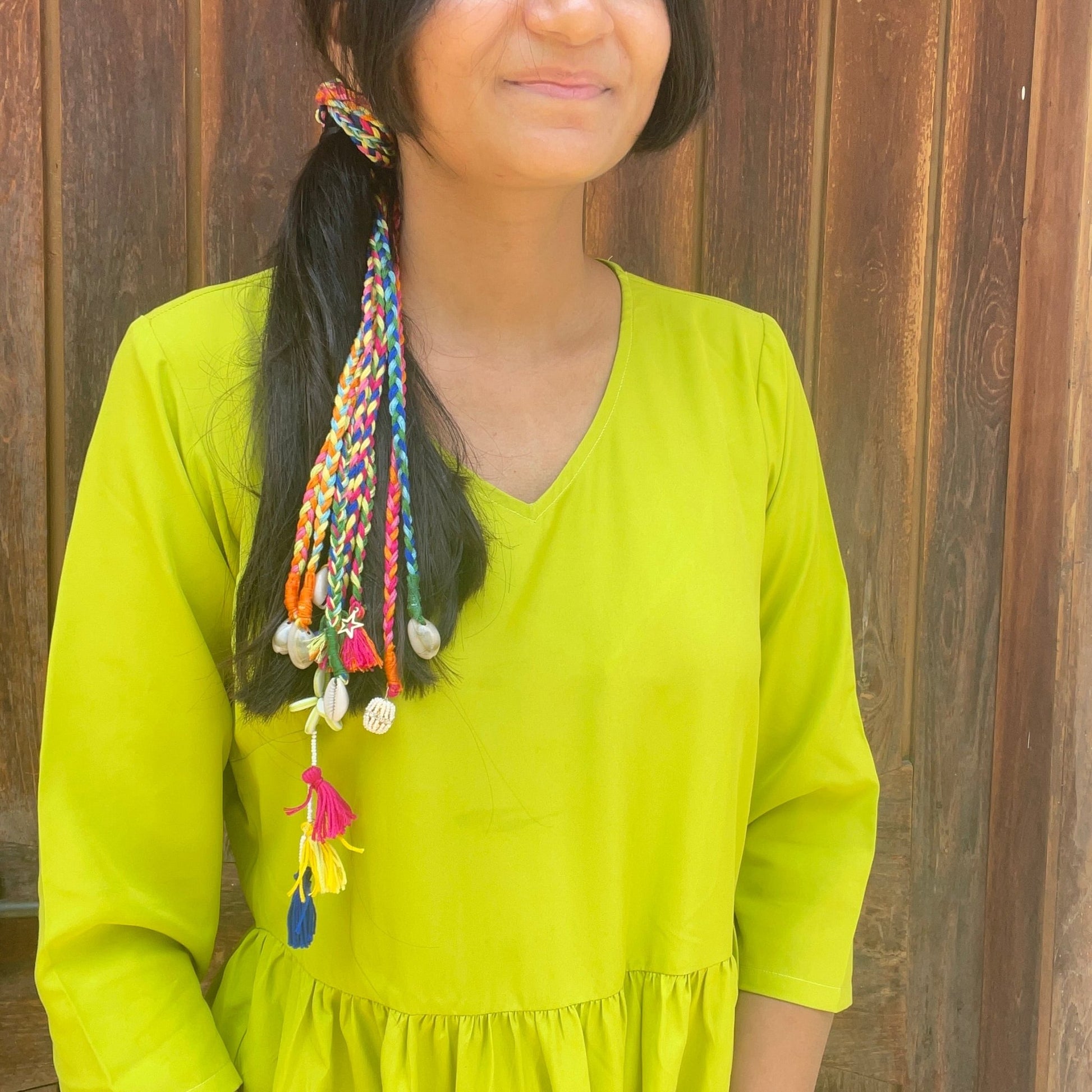 Sankha hair braids - Kalakari
