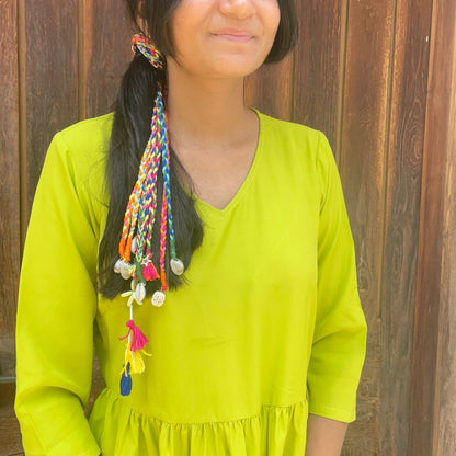 Sankha hair braids - Kalakari
