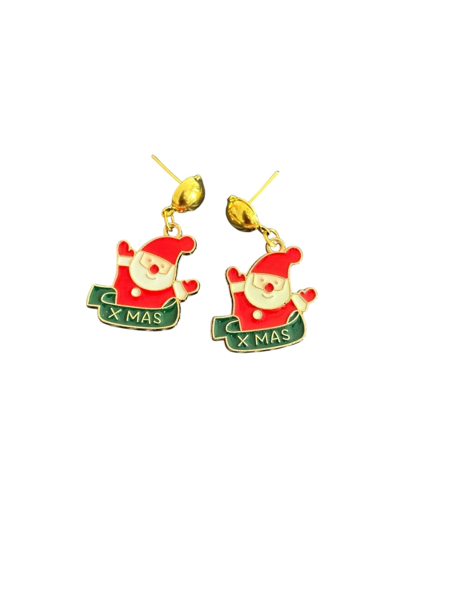 Santa Claus earrings - Kalakari