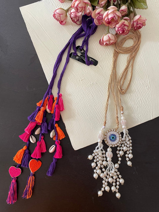 Set of 2 parandis - Kalakari