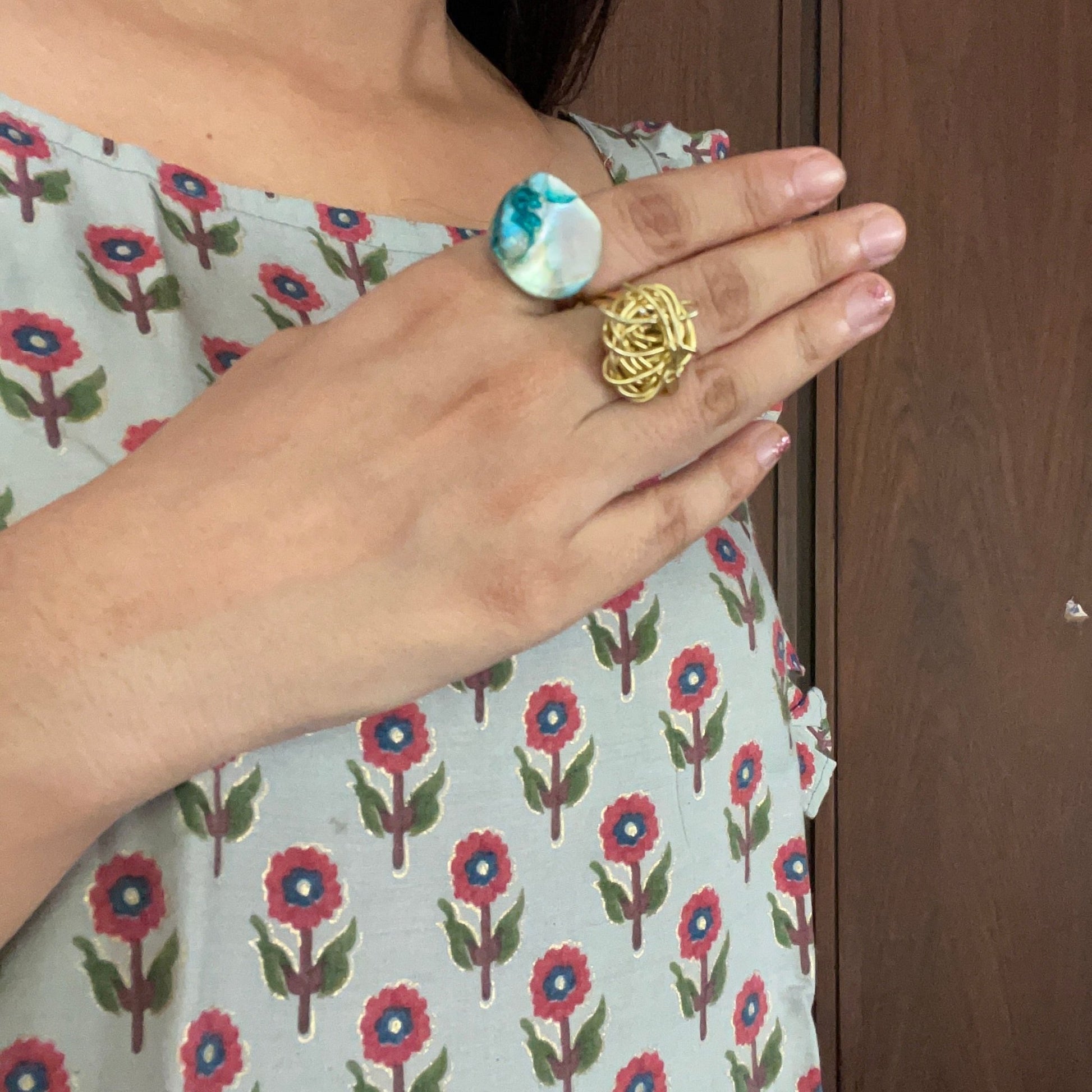 Set of 2 rings - Kalakari