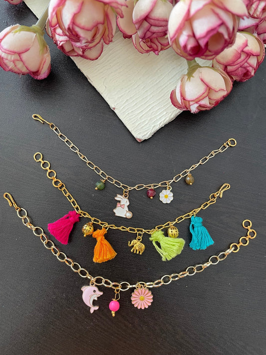 Set of 3 dainty bracelets - Kalakari