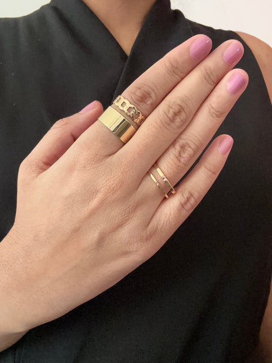 Set of 3 rings - Kalakari