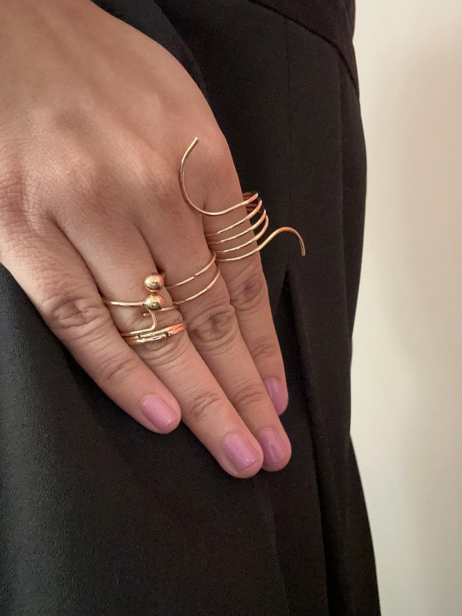 Set of 4 rings - Kalakari