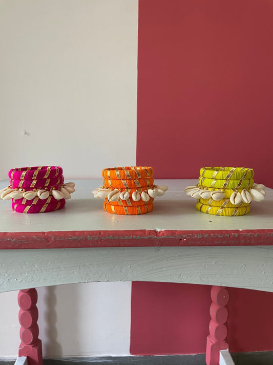 Set of 5 Boho bangles - Kalakari
