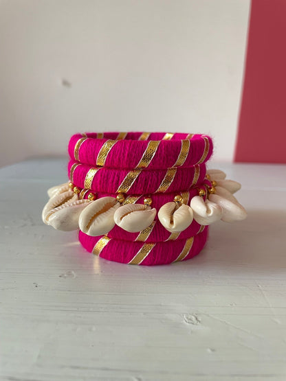 Set of 5 Boho bangles - Kalakari